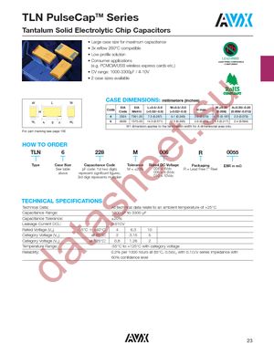 TLN6108M010R0055 datasheet  